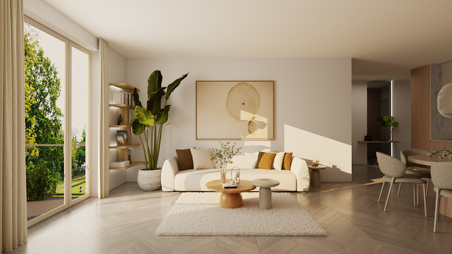 Projekt wnętrz – Apartament Dziatwy